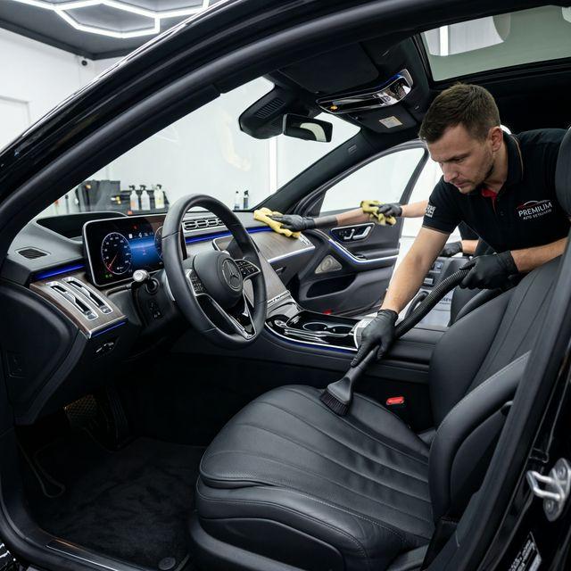 Aspirado interior gratis con el próximo lavado.